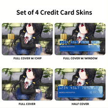 Load image into Gallery viewer, Date A Live  Credit Card Skins (4-in-1 Pack)
