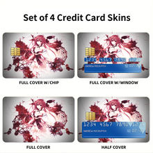 Load image into Gallery viewer, Date A Live  Credit Card Skins (4-in-1 Pack)
