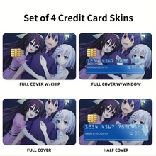 Load image into Gallery viewer, Date A Live  Credit Card Skins (4-in-1 Pack)
