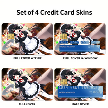 Load image into Gallery viewer, Date A Live  Credit Card Skins (4-in-1 Pack)
