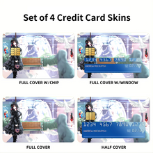 Load image into Gallery viewer, Date A Live  Credit Card Skins (4-in-1 Pack)
