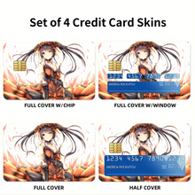 Load image into Gallery viewer, Date A Live  Credit Card Skins (4-in-1 Pack)
