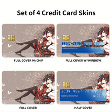 Load image into Gallery viewer, Date A Live  Credit Card Skins (4-in-1 Pack)
