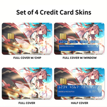 Load image into Gallery viewer, Date A Live  Credit Card Skins (4-in-1 Pack)
