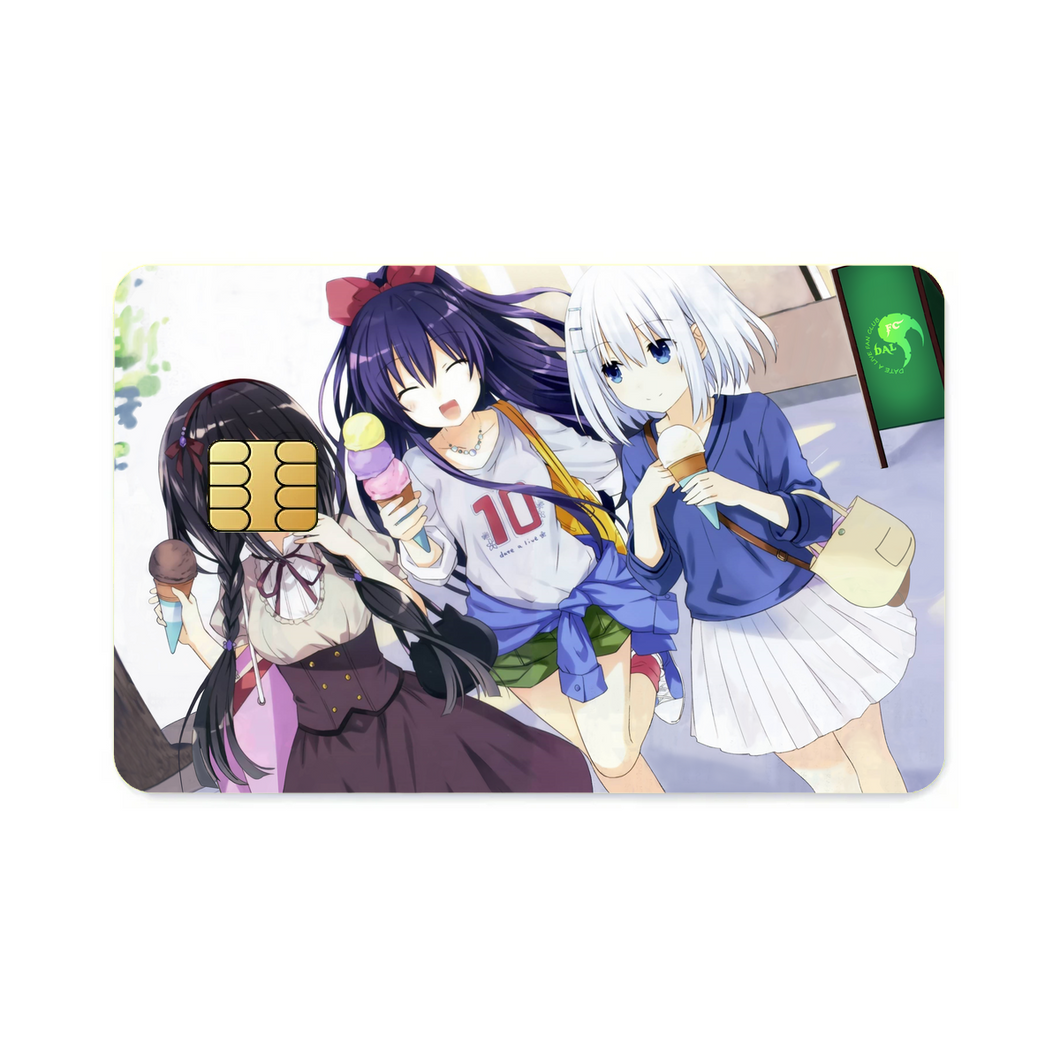 Date A Live  Credit Card Skins (4-in-1 Pack)