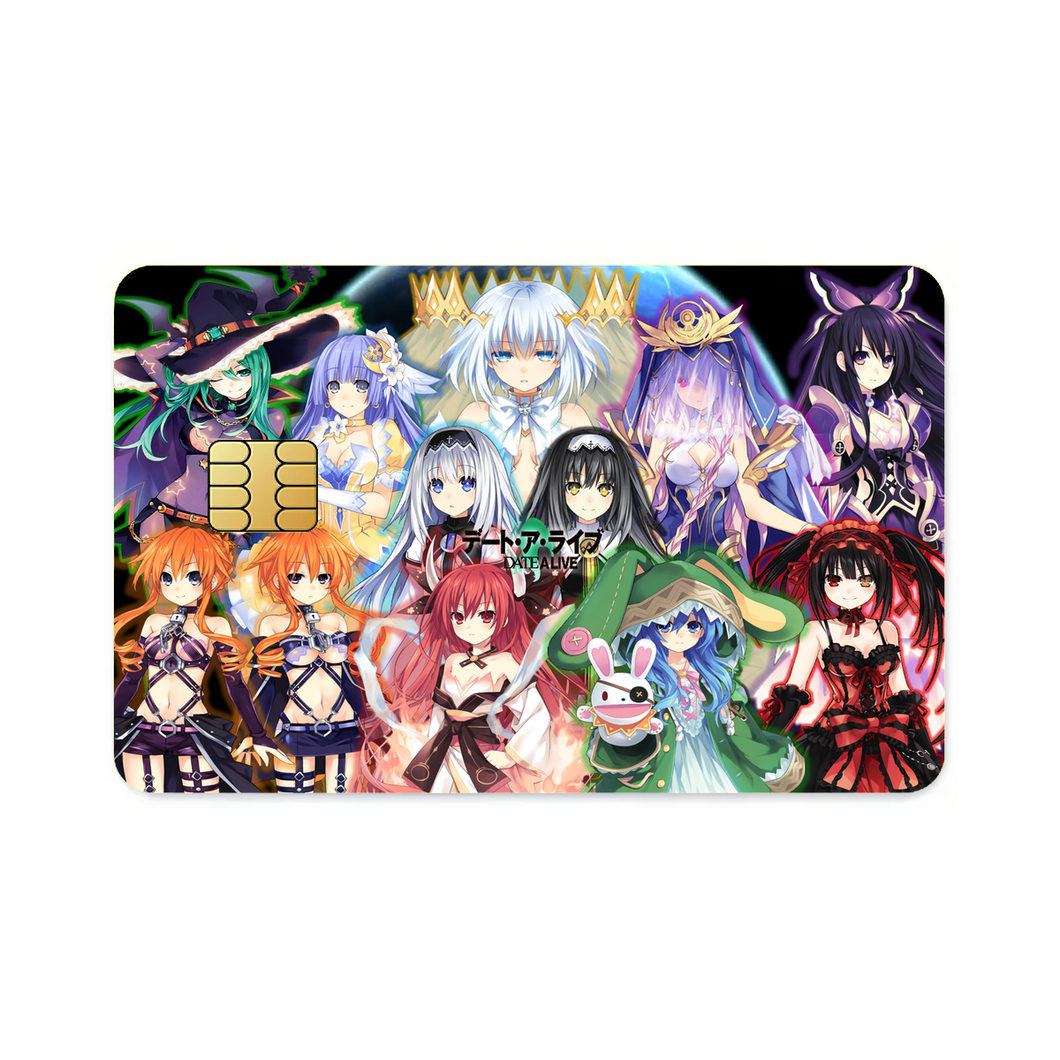 Date A Live  Credit Card Skins (4-in-1 Pack)