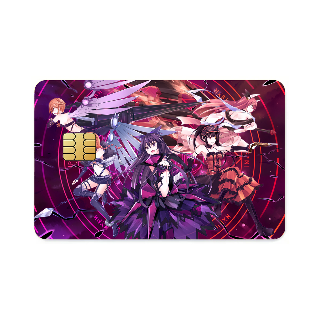 Date A Live  Credit Card Skins (4-in-1 Pack)