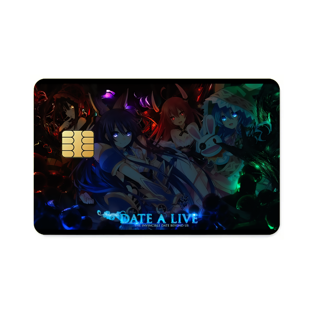 Date A Live  Credit Card Skins (4-in-1 Pack)