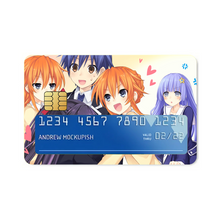 Load image into Gallery viewer, Date A Live  Credit Card Skins (4-in-1 Pack)
