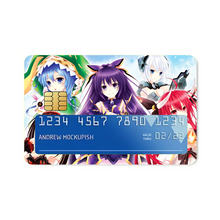 Load image into Gallery viewer, Date a live season 1 characters Credit Card Skins (4-in-1 Pack)
