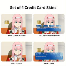 Load image into Gallery viewer, Dead Stare Credit Card Skins (4-in-1 Pack)
