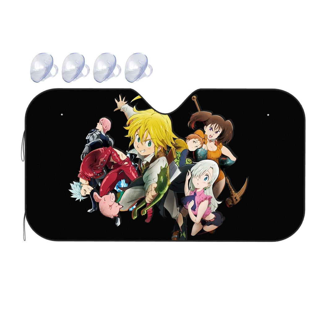 Deadly sins group  Car Sunshade