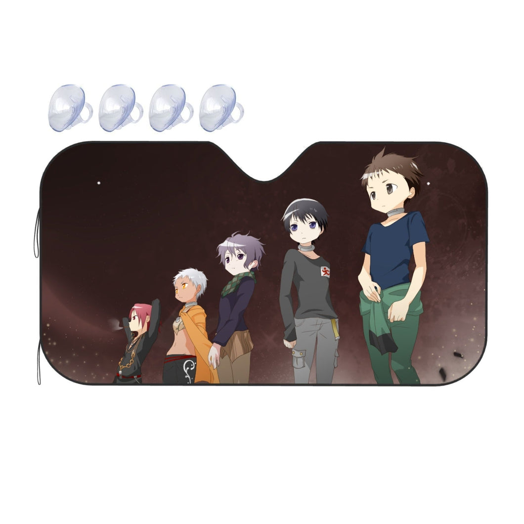 Deadman Wonderland poster Car Sunshade