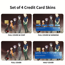Load image into Gallery viewer, Deadman Wonderland poster Credit Card Skins (4-in-1 Pack)

