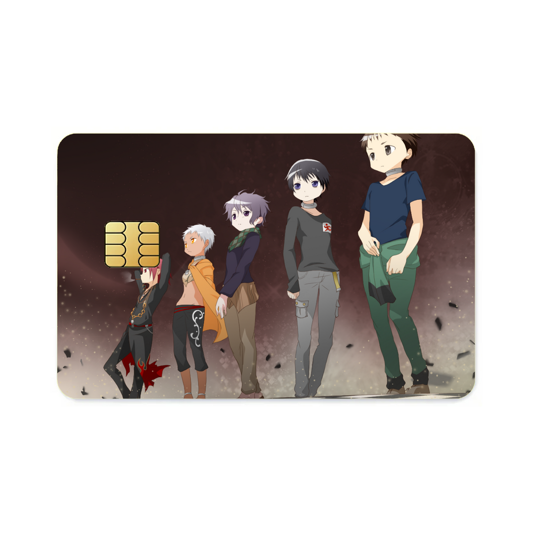 Deadman Wonderland poster Credit Card Skins (4-in-1 Pack)