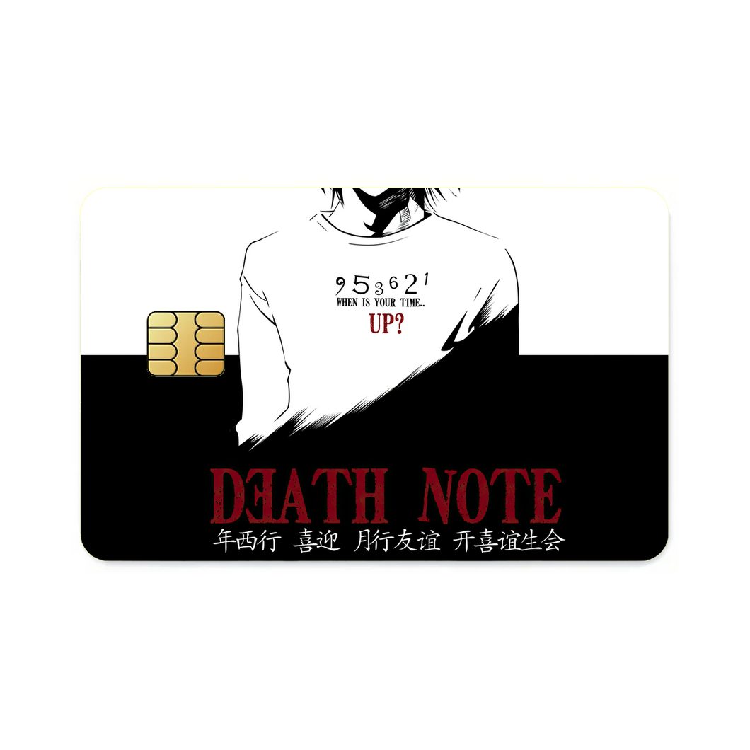 Death Note  Credit Card Skins (4-in-1 Pack)