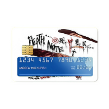 Load image into Gallery viewer, Death Note  Credit Card Skins (4-in-1 Pack)
