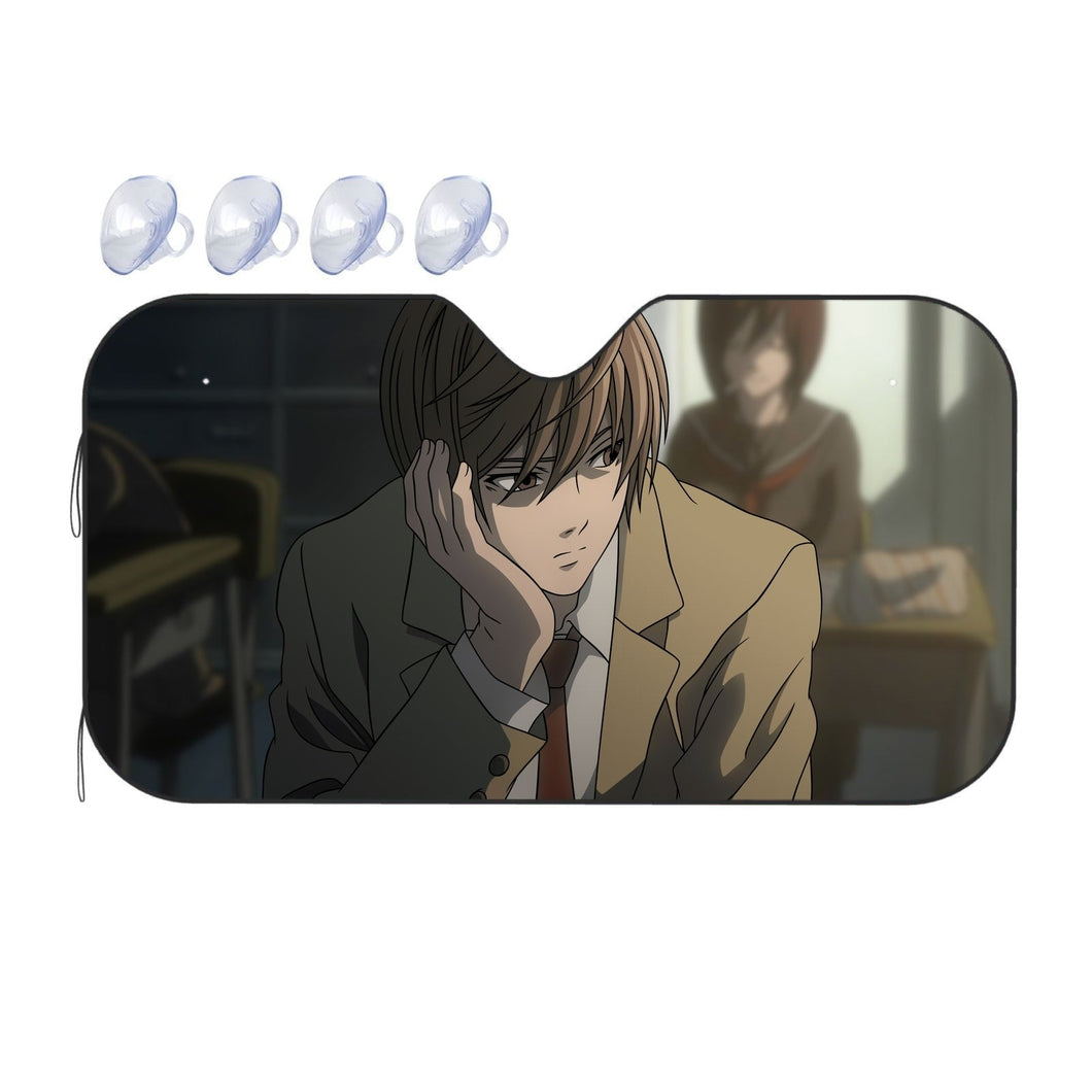 Death Note Light Yagami  Car Sunshade