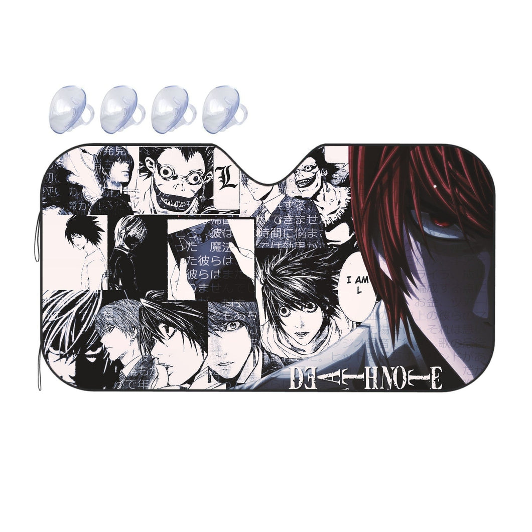 Death Note Light Yagami  Car Sunshade