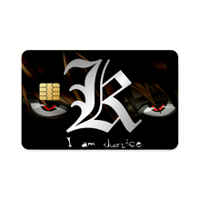 Load image into Gallery viewer, Death Note Light Yagami  Credit Card Skins (4-in-1 Pack)

