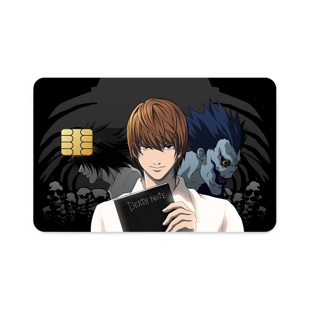 Death Note Light Yagami, Ryuk  Credit Card Skins (4-in-1 Pack)