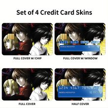 Load image into Gallery viewer, Death Note Misa Amane  Credit Card Skins (4-in-1 Pack)
