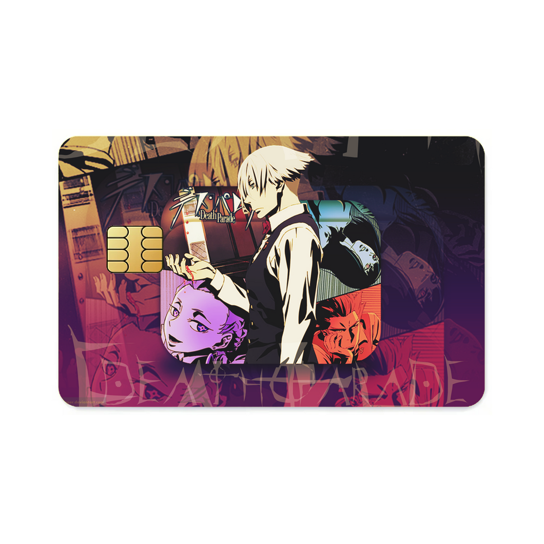Death Parade  Credit Card Skins (4-in-1 Pack)