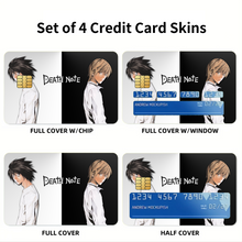 Load image into Gallery viewer, Deathnote  Credit Card Skins (4-in-1 Pack)
