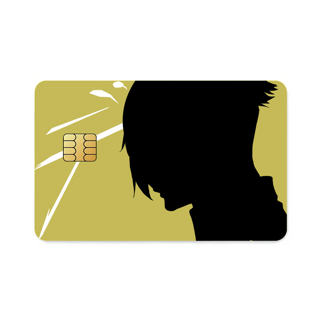 Decim Silhouette  Credit Card Skins (4-in-1 Pack)