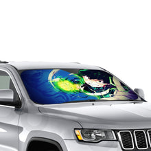 Load image into Gallery viewer, Deku the Future Symbol of Peace  Car Sunshade
