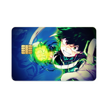 Load image into Gallery viewer, Deku the Future Symbol of Peace  Credit Card Skins (4-in-1 Pack)
