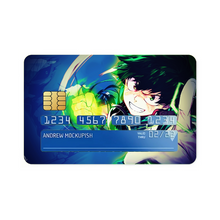Load image into Gallery viewer, Deku the Future Symbol of Peace  Credit Card Skins (4-in-1 Pack)
