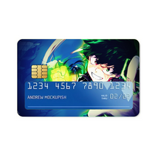 Load image into Gallery viewer, Deku the Future Symbol of Peace  Credit Card Skins (4-in-1 Pack)
