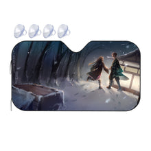 Load image into Gallery viewer, Demon Slayer: Kimetsu no Yaiba  Car Sunshade
