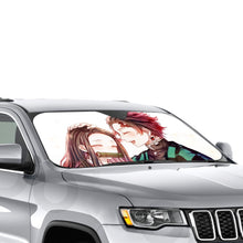 Load image into Gallery viewer, Demon Slayer: Kimetsu no Yaiba  Car Sunshade
