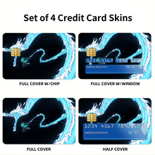 Load image into Gallery viewer, Demon Slayer: Kimetsu no Yaiba  Credit Card Skins (4-in-1 Pack)
