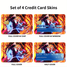 Load image into Gallery viewer, Demon Slayer: Kimetsu no Yaiba  Credit Card Skins (4-in-1 Pack)
