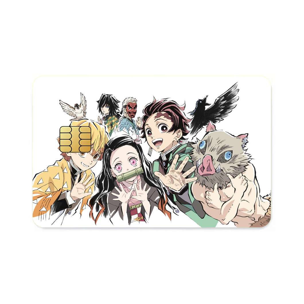 Demon Slayer: Kimetsu no Yaiba  Credit Card Skins (4-in-1 Pack)