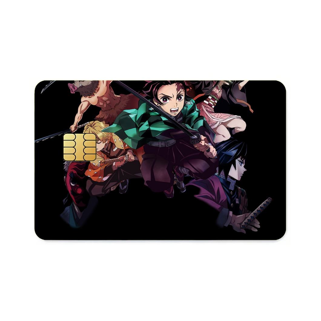 Demon Slayer: Kimetsu no Yaiba  Credit Card Skins (4-in-1 Pack)
