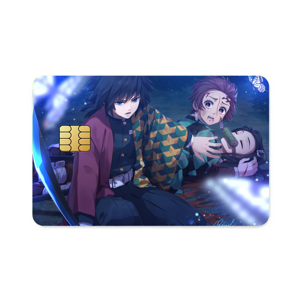 Demon Slayer: Kimetsu no Yaiba  Credit Card Skins (4-in-1 Pack)