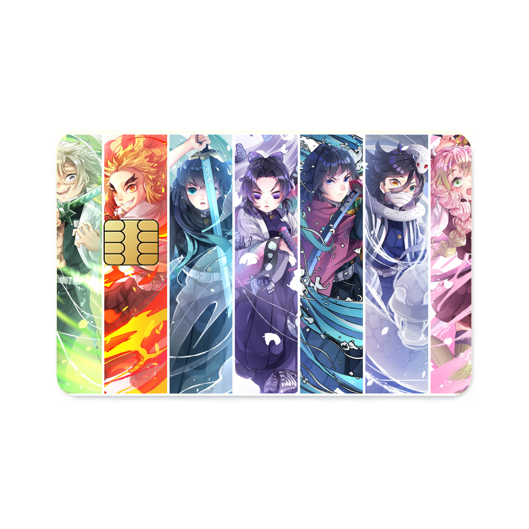 Demon Slayer: Kimetsu no Yaiba  Credit Card Skins (4-in-1 Pack)