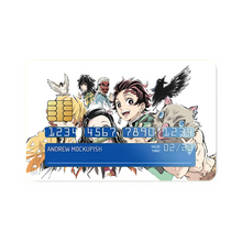 Load image into Gallery viewer, Demon Slayer: Kimetsu no Yaiba  Credit Card Skins (4-in-1 Pack)
