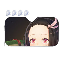 Load image into Gallery viewer, Demon Slayer: Kimetsu no Yaiba Nezuko Kamado  Car Sunshade
