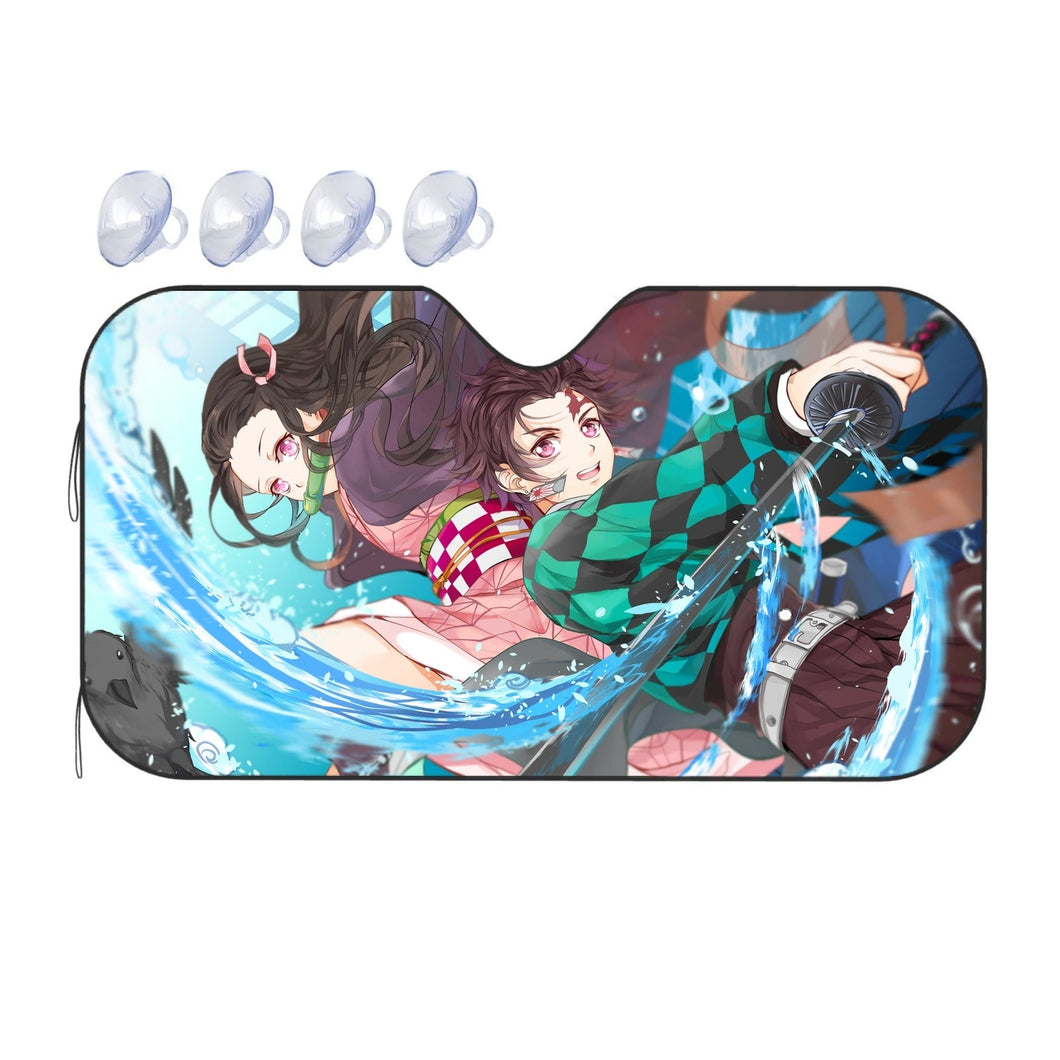 Demon Slayer: Kimetsu no Yaiba Nezuko Kamado  Car Sunshade