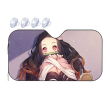 Load image into Gallery viewer, Demon Slayer: Kimetsu no Yaiba Nezuko Kamado  Car Sunshade
