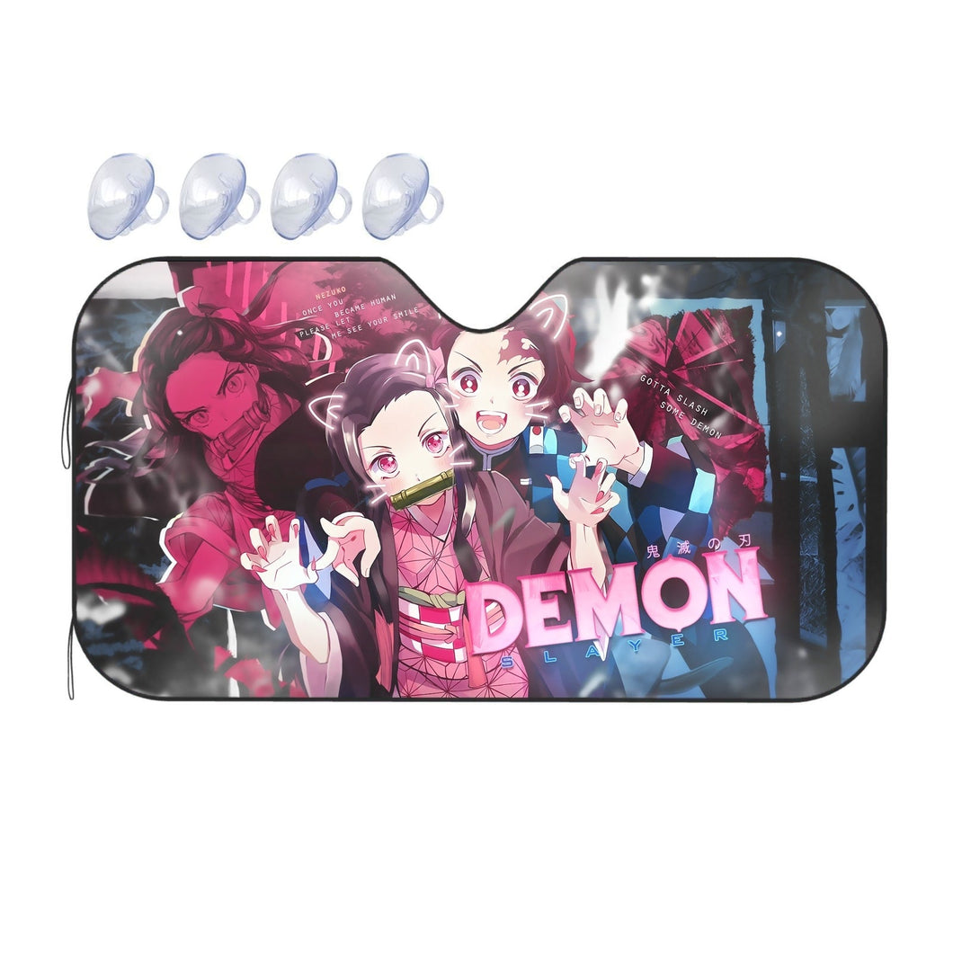 Demon Slayer: Kimetsu no Yaiba Nezuko Kamado  Car Sunshade