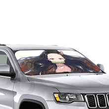 Load image into Gallery viewer, Demon Slayer: Kimetsu no Yaiba Nezuko Kamado  Car Sunshade
