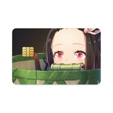 Load image into Gallery viewer, Demon Slayer: Kimetsu no Yaiba Nezuko Kamado  Credit Card Skins (4-in-1 Pack)
