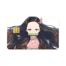 Load image into Gallery viewer, Demon Slayer: Kimetsu no Yaiba Nezuko Kamado  Credit Card Skins (4-in-1 Pack)
