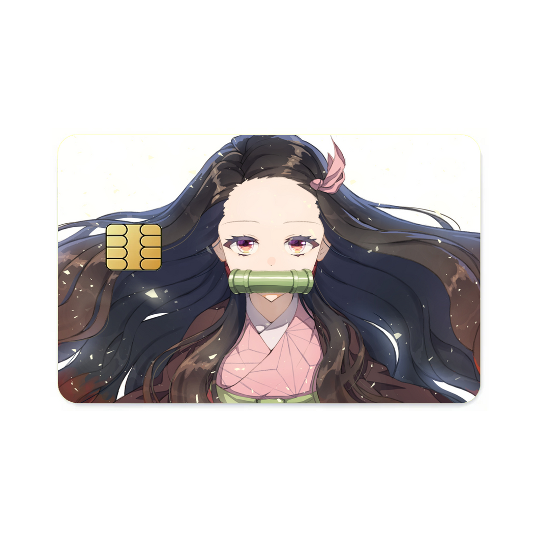 Demon Slayer: Kimetsu no Yaiba Nezuko Kamado  Credit Card Skins (4-in-1 Pack)